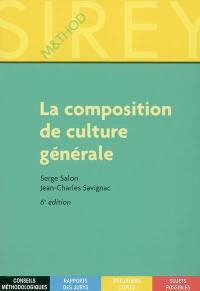 La composition de culture générale