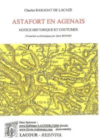 Astafort en Agenais : notice historique et coutumes