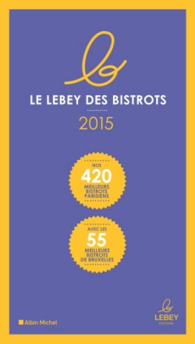 Le Lebey des bistrots 2015