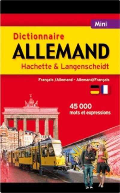 Dictionnaire mini français-allemand, allemand-français : avec un guide de conversation