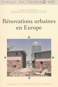 Rénovations urbaines en Europe