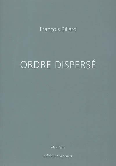 Ordre dispersé