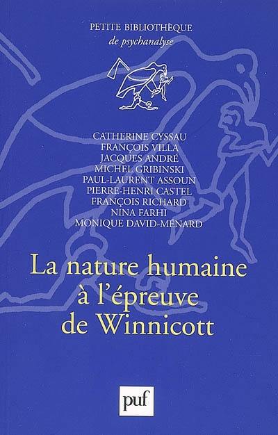 La nature humaine à l'épreuve de Winnicott