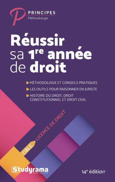 Réussir sa première année de droit