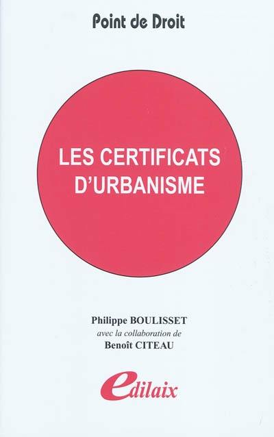 Les certificats d'urbanisme