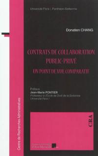 Contrat de collaboration public-privé : un point de vue comparatif