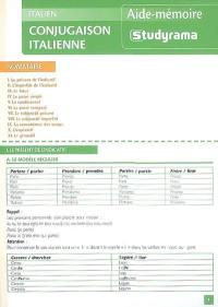 Conjugaison italienne