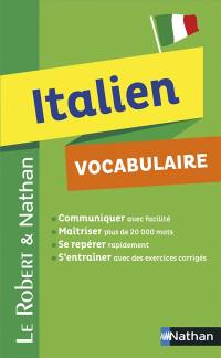 Italien : vocabulaire