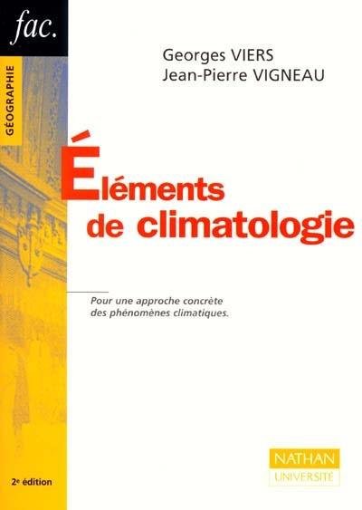 Eléments de climatologie