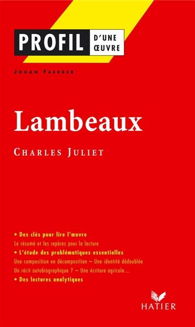 Lambeaux (1995), Charles Juliet