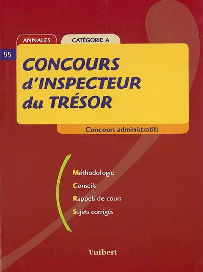 Concours d'inspecteur du Trésor