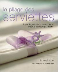 Le pliage des serviettes