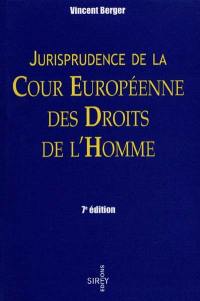 Jurisprudence de la Cour européenne des droits de l'homme