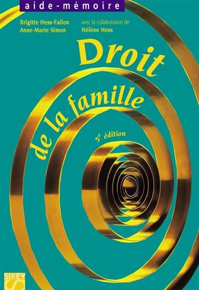 Droit de la famille