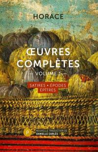 Oeuvres complètes. Vol. 1