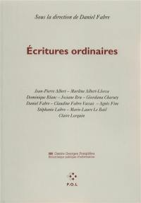 Ecritures ordinaires