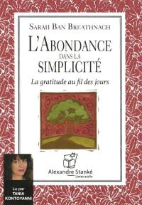 L'abondance dans la simplicité