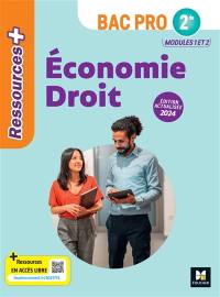 Economie droit, bac pro 2de : modules 1 et 2