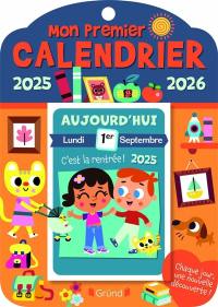 Mon premier calendrier 2025-2026 Mon premier calendrier 2025-2026