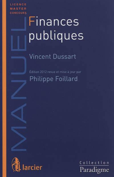 Finances publiques : licence, master, concours