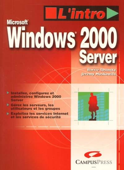 Windows 2000 server