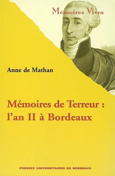 Mémoires de Terreur : l'an II à Bordeaux