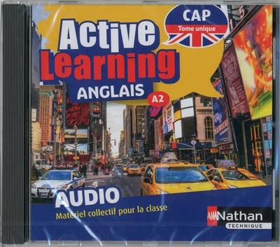 Active learning, anglais A2 CAP, tome unique : audio : matériel collectif pour la classe