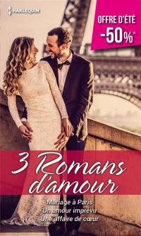 3 romans d'amour