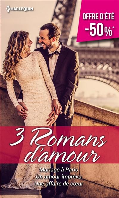 3 romans d'amour