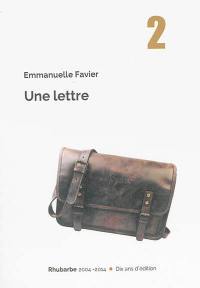 Une lettre