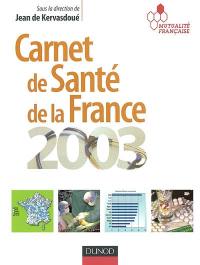 Carnet de santé de la France 2003