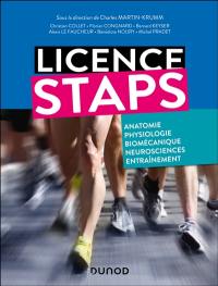 Anatomie, physiologie, biomécanique, neurosciences, entraînement : licence Staps