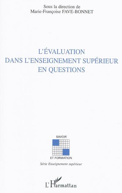 L'évaluation dans l'enseignement supérieur en questions