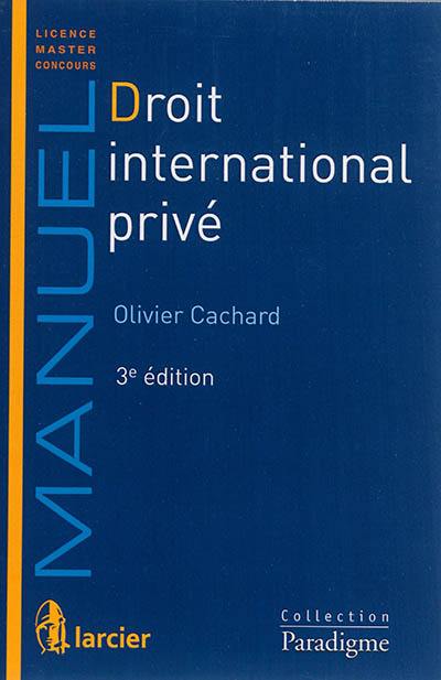 Droit international privé