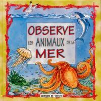 Observe les animaux de la mer