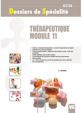 Thérapeutique : module 11