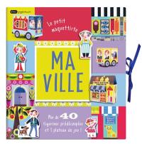 Ma ville : plus de 40 figurines prédécoupées et 1 plateau de jeu !