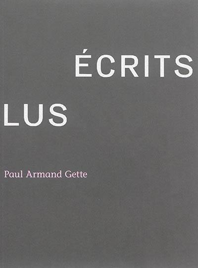 Ecrits lus