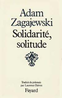 Solidarité, solitude