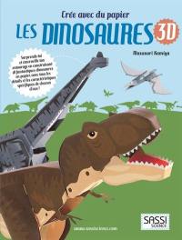 Crée avec du papier les dinosaures 3D