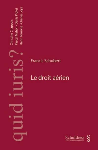 Le droit aérien