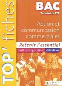 Action et communication commerciales bac terminale STT