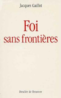 Foi sans frontières