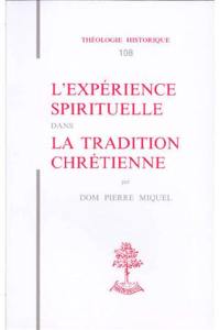 L'expérience spirituelle dans la tradition chrétienne