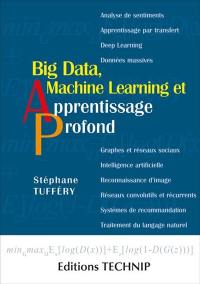 Big data, machine learning et apprentissage profond