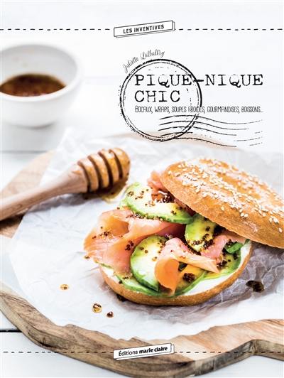 Pique-nique chic : bocaux, wraps, soupes froides, gourmandises, boissons...