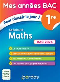 Spécialité maths 1re : bac 2024