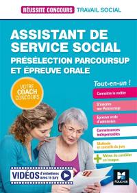 Assistant de service social : présélection Parcoursup et épreuve orale : tout-en-un !