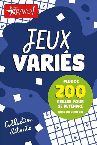 Détente : Jeux variés : Plus de 200 grilles pour se détendre