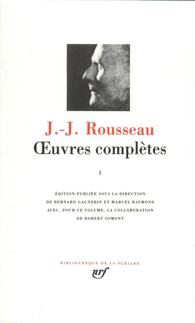 Oeuvres complètes. Vol. 1